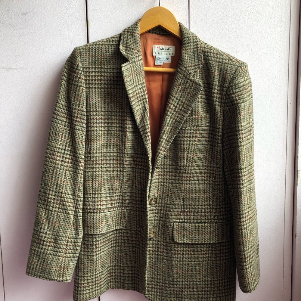 Women’s Petite Talbots Wool Blazer